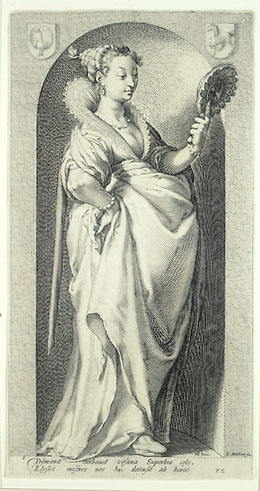 Mândria-Jacob Matham,1592-93, Bayly Art Museum