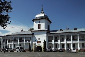 Mănăstirea Văratec - intrarea