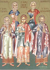 Mártires Anquidino, Pegasio, Afthonio, Elpidoforo, Anempodisto.