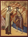Sfinții Zosimas și Maria Egipteanca