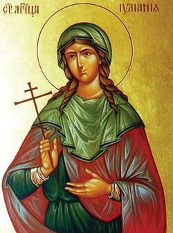 Sf. Muceniță Iuliana din Nicomidia