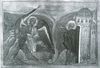 Miracle of the Archangel Michael at Colossae (Chonae). (Menologion of Basil II, 10th-11th c.)