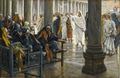 Fariseii Brooklyn Museum - Woe unto You, Scribes and Pharisees (Malheur à vous, scribes et pharisiens) - James Tissot.jpg