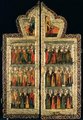 Icon 01013 Stavni kiota. Blagoveschenie. Svyatye i apostoly.jpg