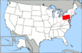 Map of USA highlighting OCA Diocese of Eastern Pennsylvania.png