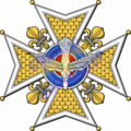 Sfânta Cruce ortodoxă a cavalerilor Cruciaţia Dinastia Basarabilor,artă digitală 3D.png