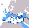 Spread of Christianity in Europe to AD 600.JPG